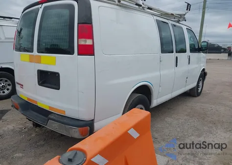 2014 Chevrolet Express 2500 Work Van from USA, damaged, VIN 1GCWGFCA6E1914557